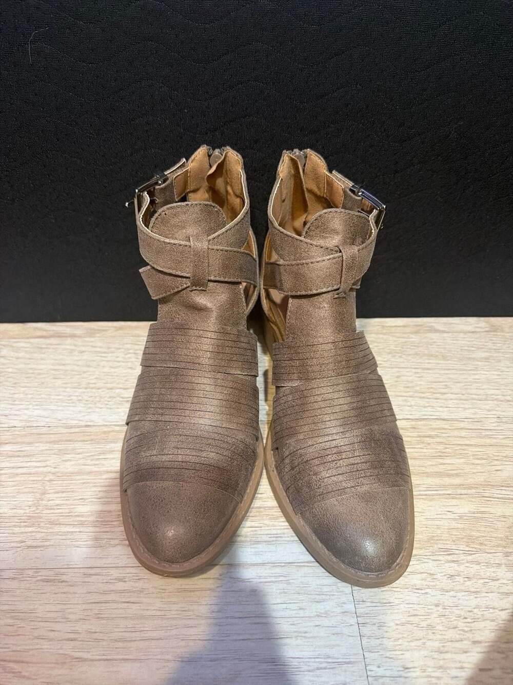 Maurice’s Cutout Ankle Boots
